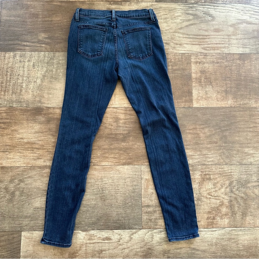 Revolve Pistola dark wash skinny cropped jeans - Picture 3 of 9